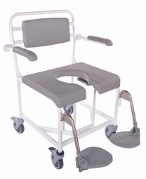 Bariatric shower/commode chair M2 300 og 400 kg