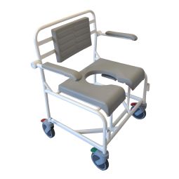 Bariatric shower/commode chair M2 300 og 400 kg