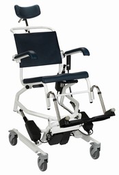 Blue Line Ergotip El mobile shower and commode chair