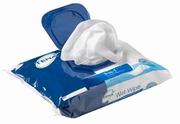 TENA Wet Wipe  - example from the product group skin detergents