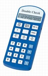 DoubleCheck Calculator, Danish  - example from the product group talking calculators