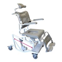 Shower/commode chair M2 Multi-Tip