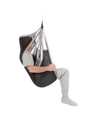 Flexible sit-on full back sling with headrest  - example from the product group high slings