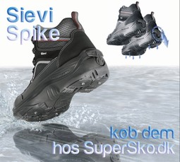 Boots with integrated stud mechanism.  - example from the product group hard non-skid attachments for footweat