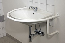 MIA washbasin grab rail  - example from the product group grab bars