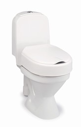 Etac Hi-Loo fixed raised toilet seat without armrests