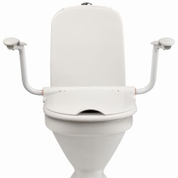 Etac Supporter toilet arm supports, toilet seat