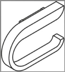 HEWI Toilet roll holder (800-series)