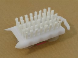 Vegetable Brush with suction cups