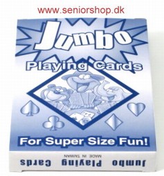 Jumbosized playing cards  - example from the product group card games