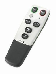 Universal remote w. big buttons, Doro 321  - example from the product group wireless remote controls