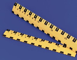 Tactile rulers