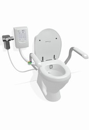 Svan Bidet  - example from the product group douches and air dryers for attachment to a toilet