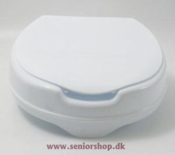 Raised toilet seats with lid  - example from the product group toilet seat inserts with attachment