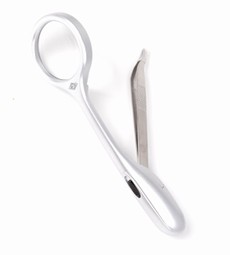 Tweezers with magnifying glass