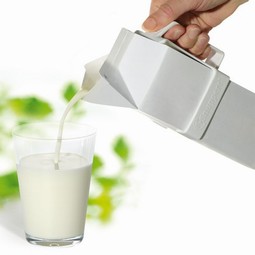 Snuppert milk carton holder  - example from the product group grip adapters for mugs, bottles and milk containers