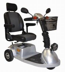 Lærken 3 Electric scooter  - example from the product group powered wheelchair, manual steering, class b (for indoor and outdoor use)
