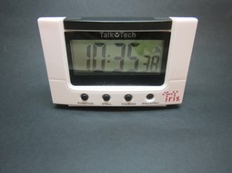 Talk Tech Danisch talking alarm clock