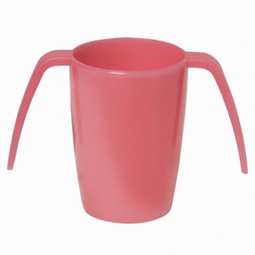Light mug with two handles
