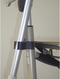 Sticks holder for Lets Go Out Walker  - example from the product group cane holders to be mounted on rollators