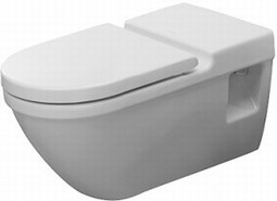 Duravit Starck 3 wall-hung toilet