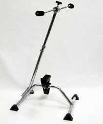 Pedal and hand trainer