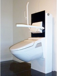 HS 130 K - raise /lower/tilt systems for toilets  - example from the product group height-adjustable plinths and brackets