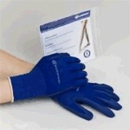 Rubber gloves for compression stockings  - example from the product group applying gloves