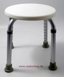 Round bath stool