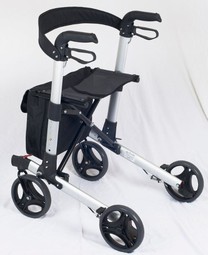 Foldable rollator