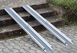 Telecope ramp of Alu  - example from the product group track ramps