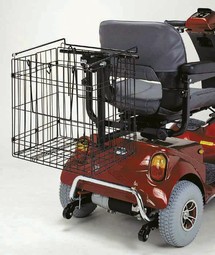 Big basket for mobility scooter