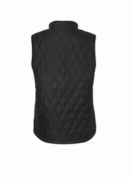 Battery heated vest - Women - Black - Quilted