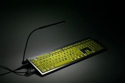LogicLight LED lampe til LogicKeyboard.  - example from the product group other reading lights and working lights