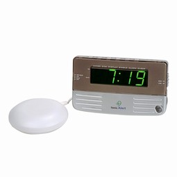 Viberations alarm clock with large display