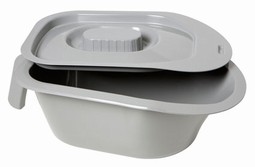 Blue Line bedpan with handle