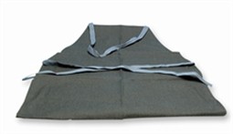 Rygeforklæde i textilglas  - example from the product group fire-resistant clothing and blankets