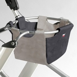 Stofkurv til Lets Go rollator  - example from the product group baskets and bags for rollators and walking frames