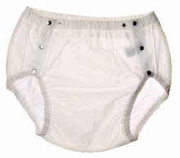 Plastic Pants with buttons  - example from the product group plastic fixation pants for women and men