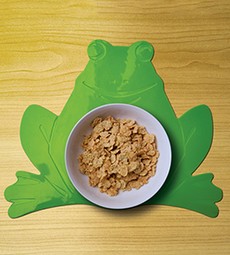 Non slip Frog table mat
