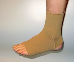 Elastic ankle orthoses