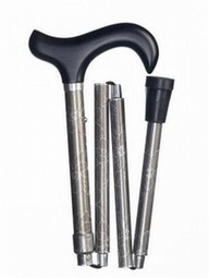 Gastrock foldable deluxe cane with Derby handle  - example from the product group walking sticks, foldable