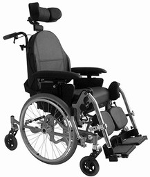 Weely comfort wheelchair  - example from the product group manual comfort push wheelchairs with tilt-in-space