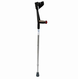 Elbow crutches, black