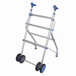 Walker with wheels  - example from the product group walking frames with two castors