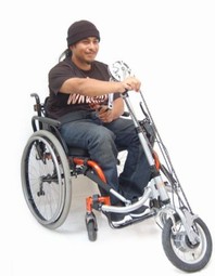 DRAGONFLY  - example from the product group half-handbikes