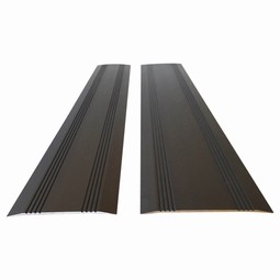 Threshold ramps in aluminium, for wheelchairs and walkers