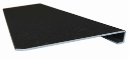 Threshold ramp in aluminium for wheelchair/walker - easy mounting