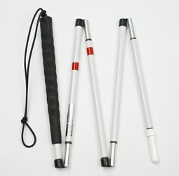 Ambutech mobilitycane alu. 5 sections