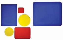 Tenura Silicone Anti Slip Rectangular and Circular Mat